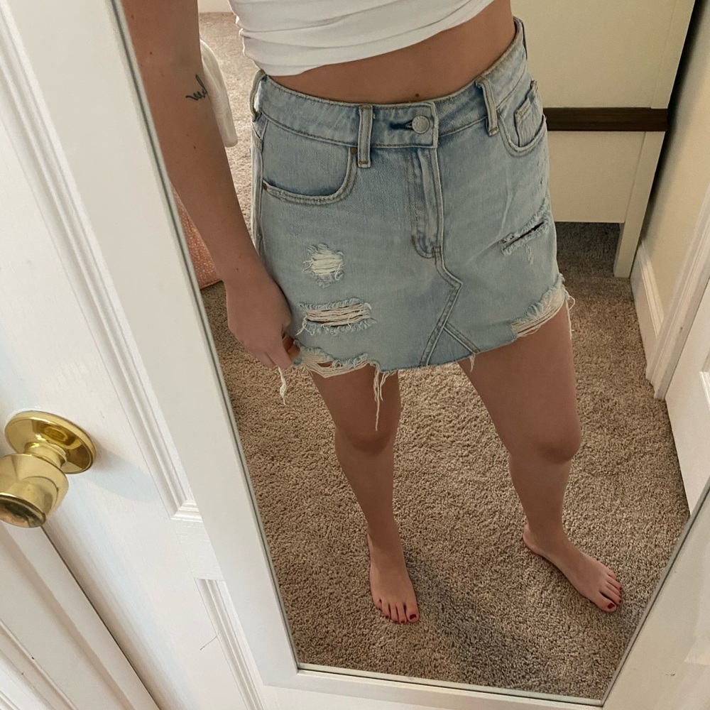 Jean skirt